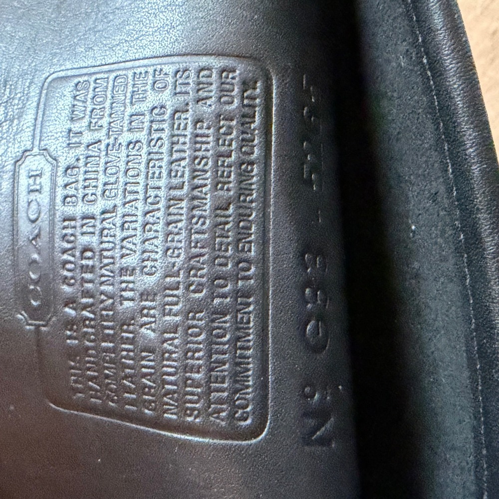 Coach Leather Briefcase Black - Picture 9 of 16
